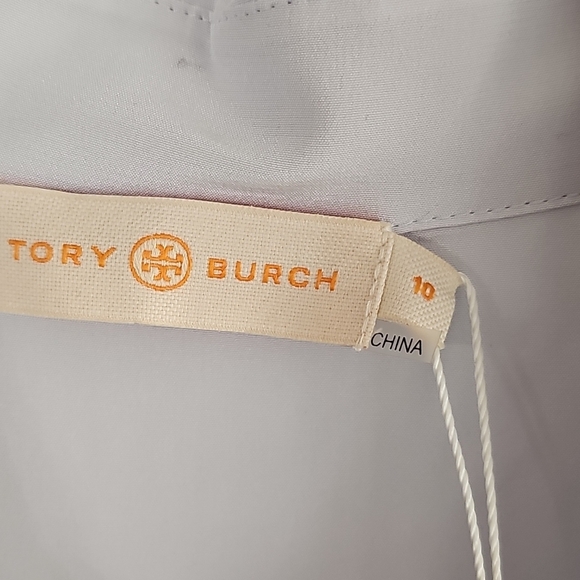 Tory Burch Patchwork Dress with Gold Accents MSRP $498 - Picture 8 of 8